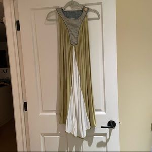 Eco friendly flowing dress!